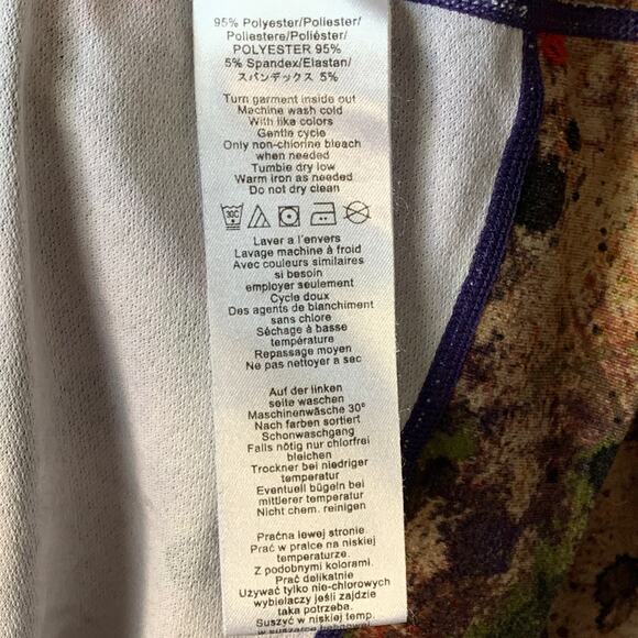 Burton Dryride Base Layer Tan Colorful Splotchy Long Sleeve Shirt Size Large - Picture 11 of 15